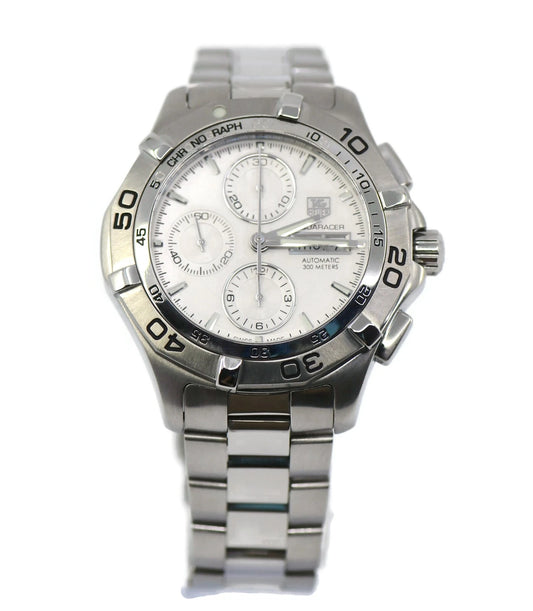 Tag Heuer Aquaracer Chronograph Stainless Steel Watch CAF2011