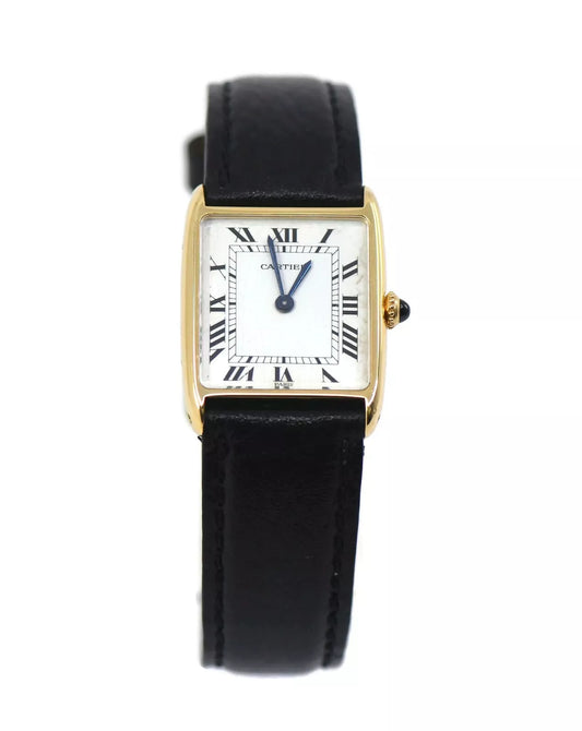 Cartier Tank Arondi 18K Yellow Gold Watch 96041