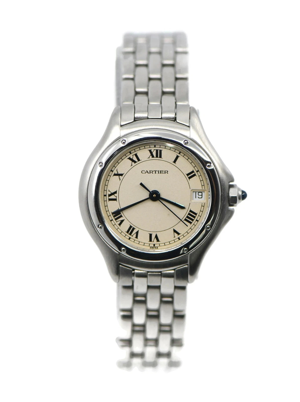 Cartier Panthere Cougar Stainless Steel Watch 987906