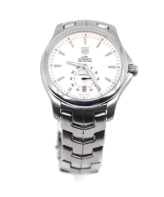 Tag Heuer Link Cal 6 Stainless Steel Watch WJF211B