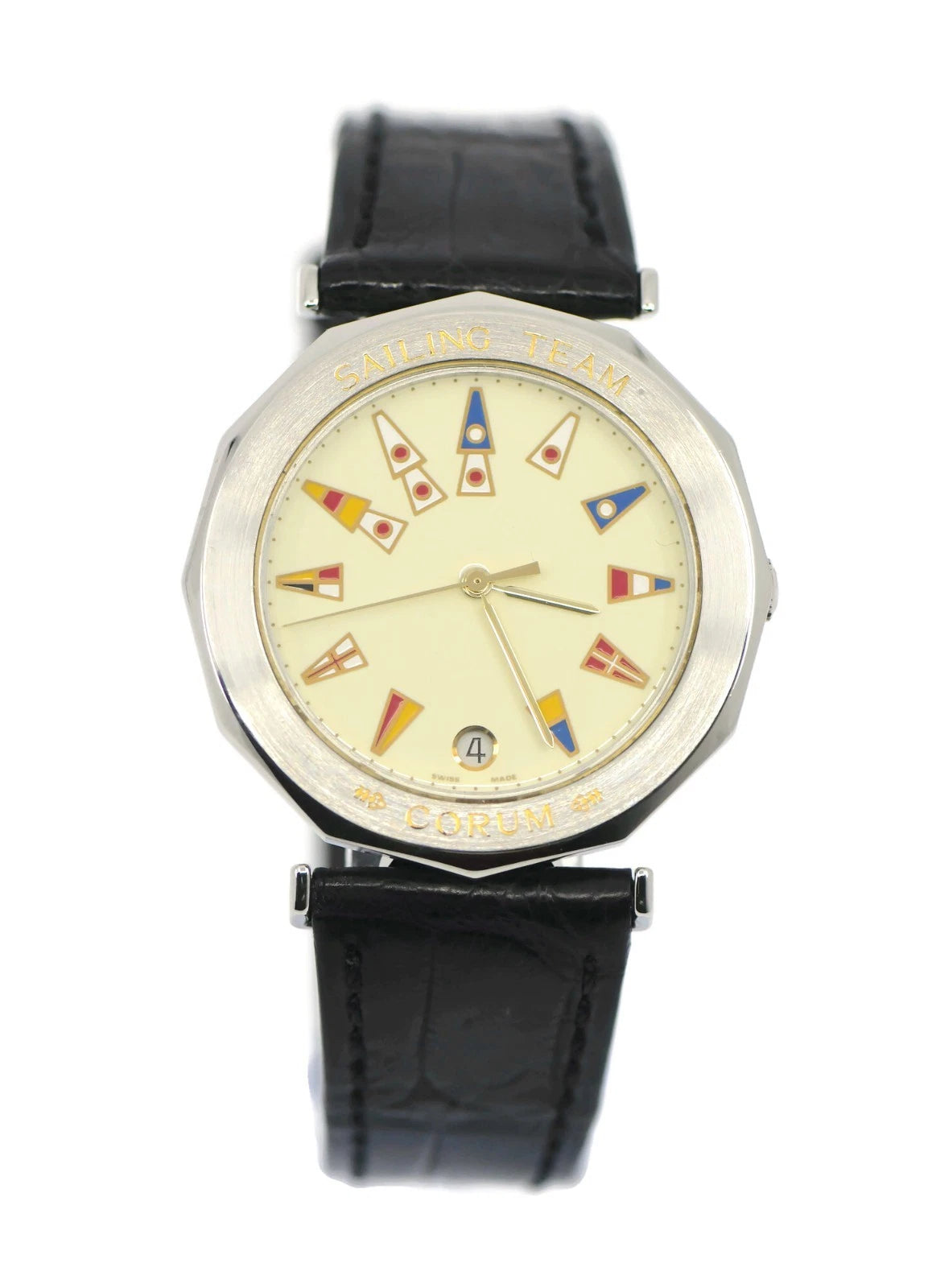 Corum Sailing Team Stainless Steel Watch 63.800.20