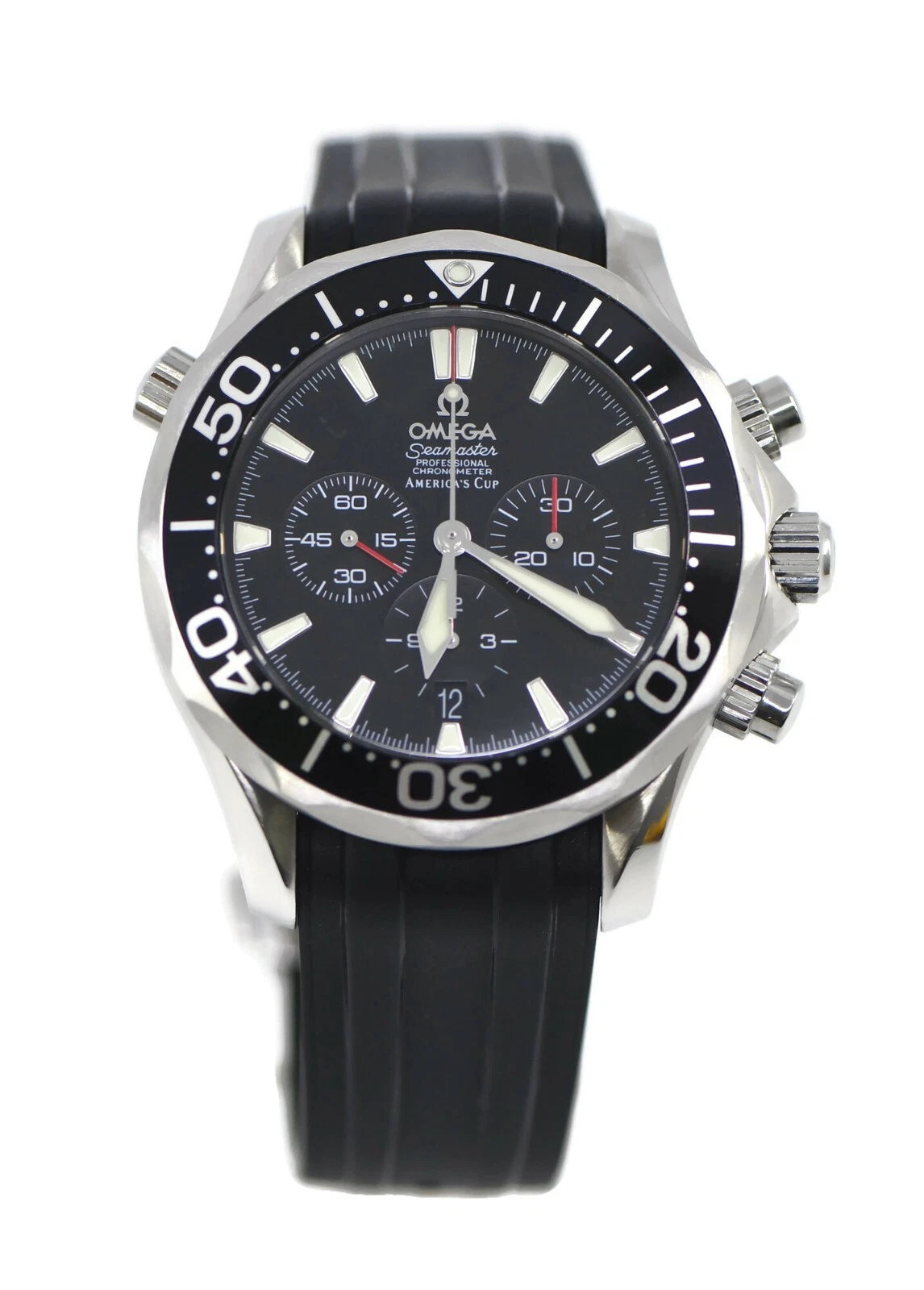 Omega Seamaster Americas Cup Stainless Steel Watch 2894.52.91