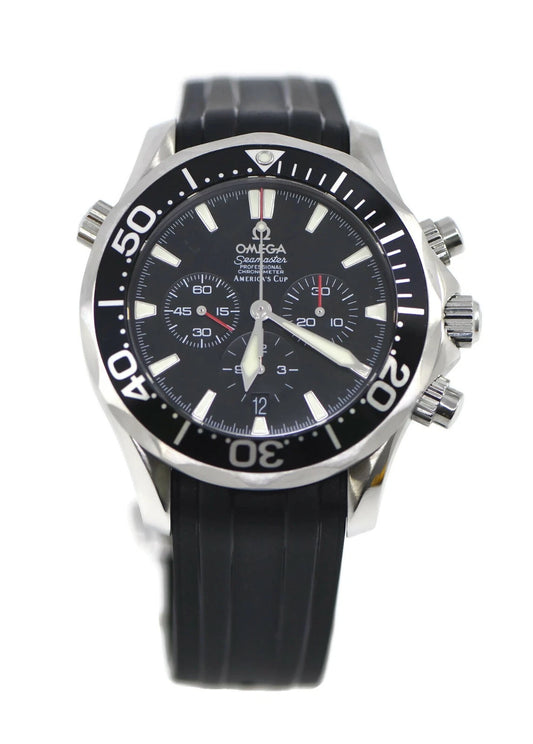 Omega Seamaster Americas Cup Stainless Steel Watch 2894.52.91
