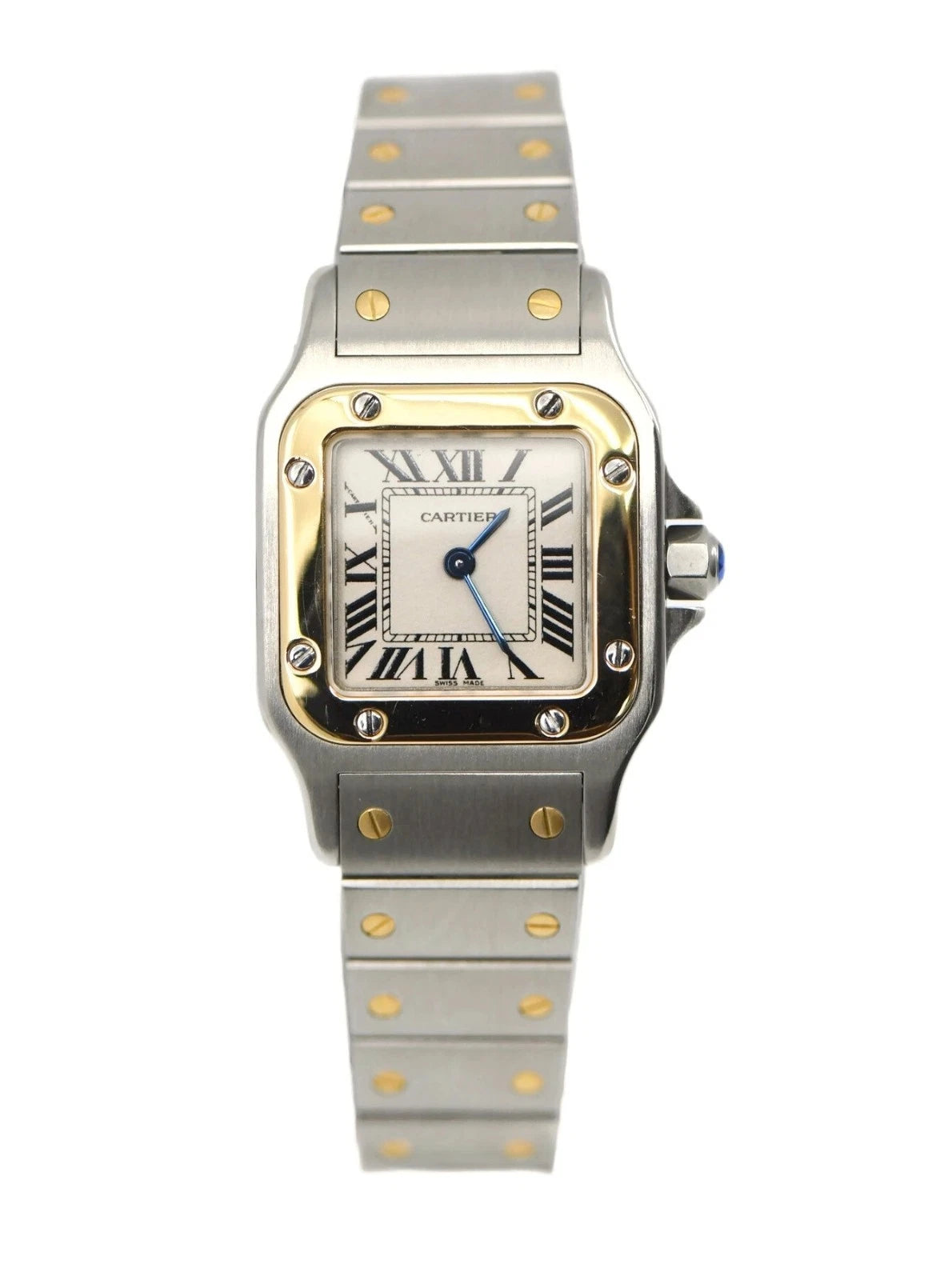 Cartier Santos Galbee 18K/Stainless Steel Watch W20012C4