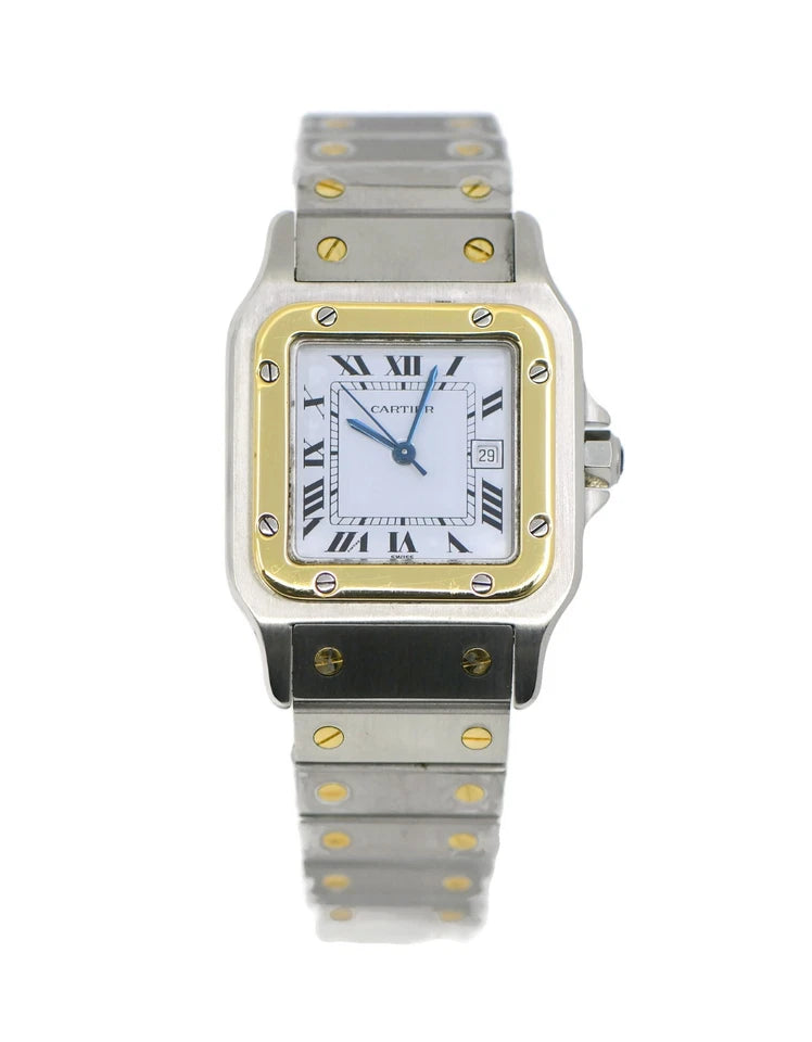 Cartier Santos 18K/Stainless Steel Watch
