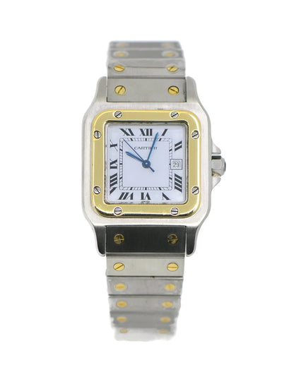 Cartier Santos 18K/Stainless Steel Watch