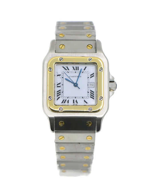 Cartier Santos 18K/Stainless Steel Watch