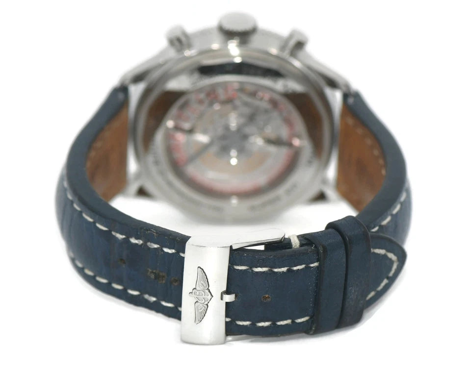 Breitling Super Avi Chronograph Stainless Steel Watch AB0445
