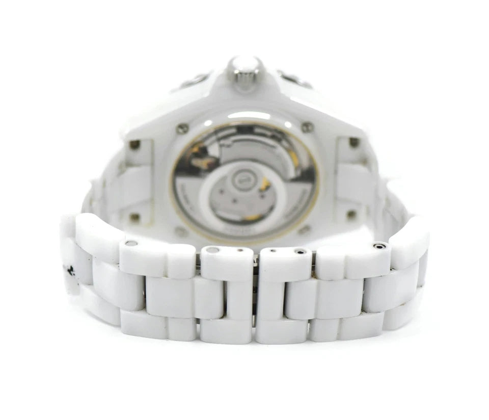 Chanel J12 Phantom White Ceramic Watch H6186