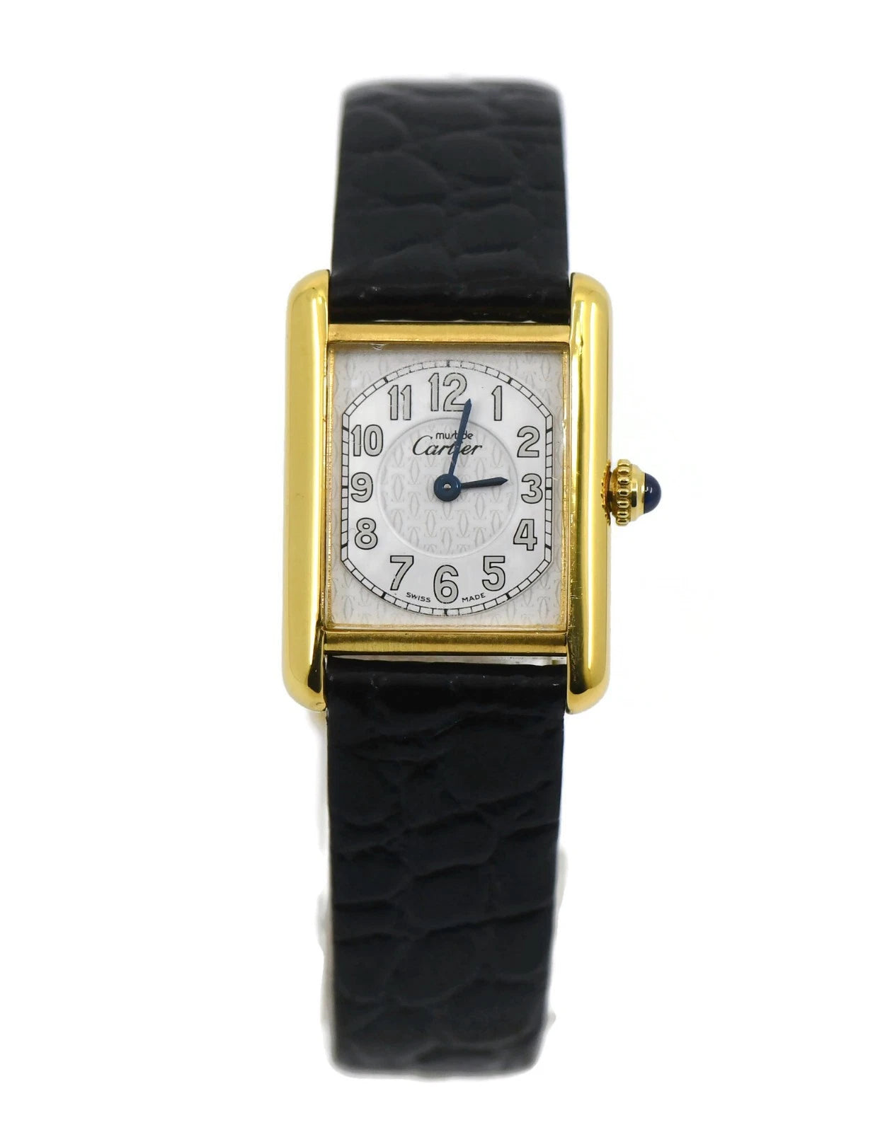 Cartier Tank Must Sterling Silver Watch 2415