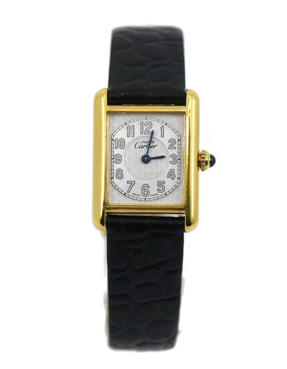 Cartier Tank Must Sterling Silver Watch 2415