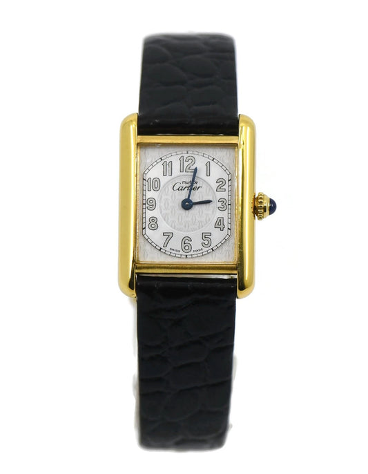 Cartier Tank Must Sterling Silver Watch 2415
