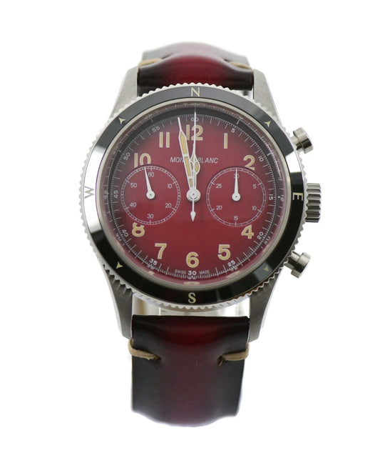 Montblanc 1858 Chronograph Stainless Steel Watch 126914