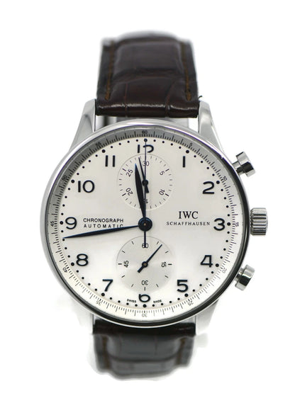 IWC Portuguese Chronograph Stainless Steel Watch IW371446