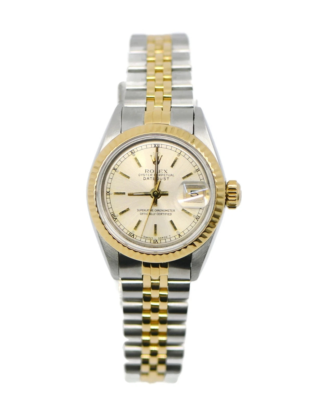 Rolex Datejust 18K/Stainless Steel Watch 69173