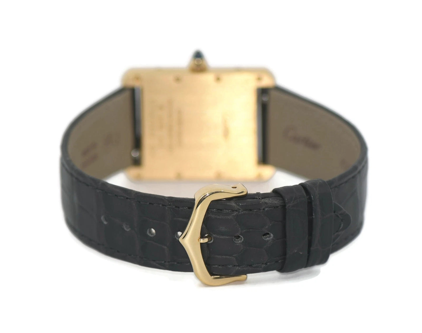 Cartier Tank Louis 18K Yellow Gold Watch WGTA0343