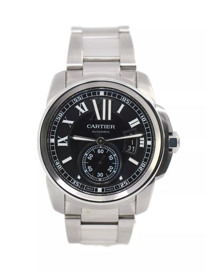 Cartier Calibre Stainless Steel Watch W7100016