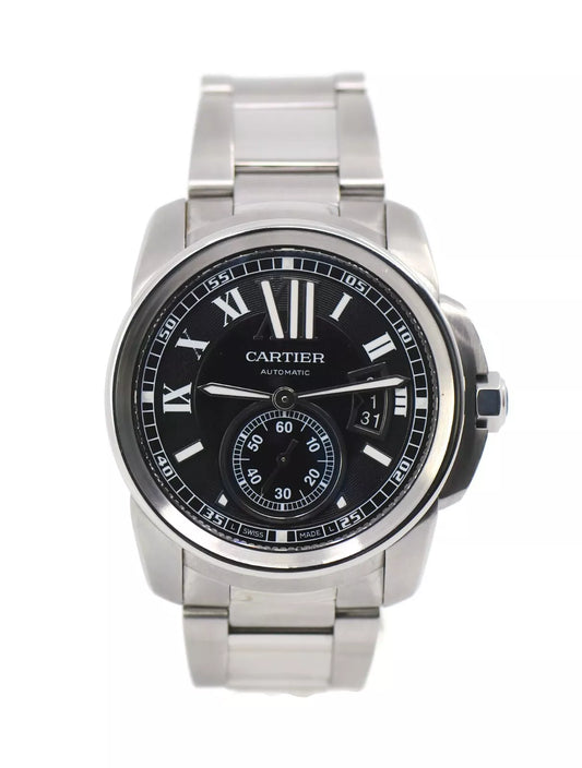 Cartier Calibre Stainless Steel Watch W7100016