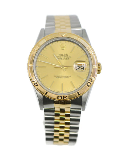 Rolex Datejust Turn-O-Graph 18K/Stainless Steel Watch 16263