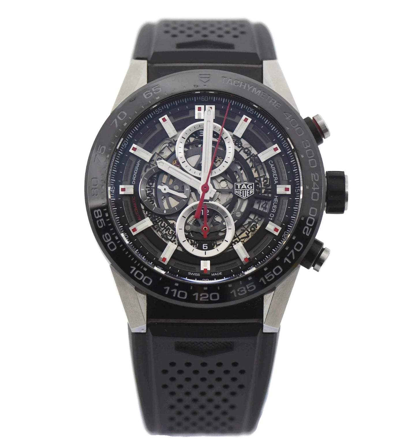 Tag Heuer Carrera Chronograph Stainless Steel Watch CAR2A1Z