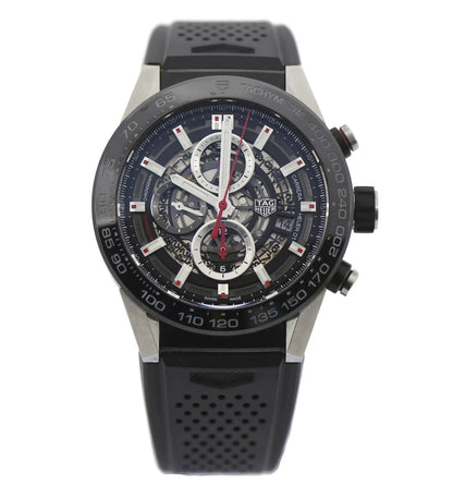 Tag Heuer Carrera Chronograph Stainless Steel Watch CAR2A1Z