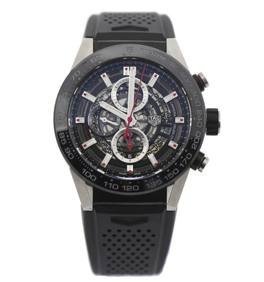 Tag Heuer Carrera Chronograph Stainless Steel Watch CAR2A1Z