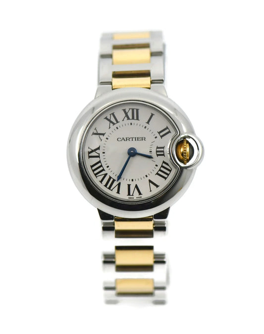 Cartier Ballon Bleu 18K/Stainless Steel Watch W69007Z3