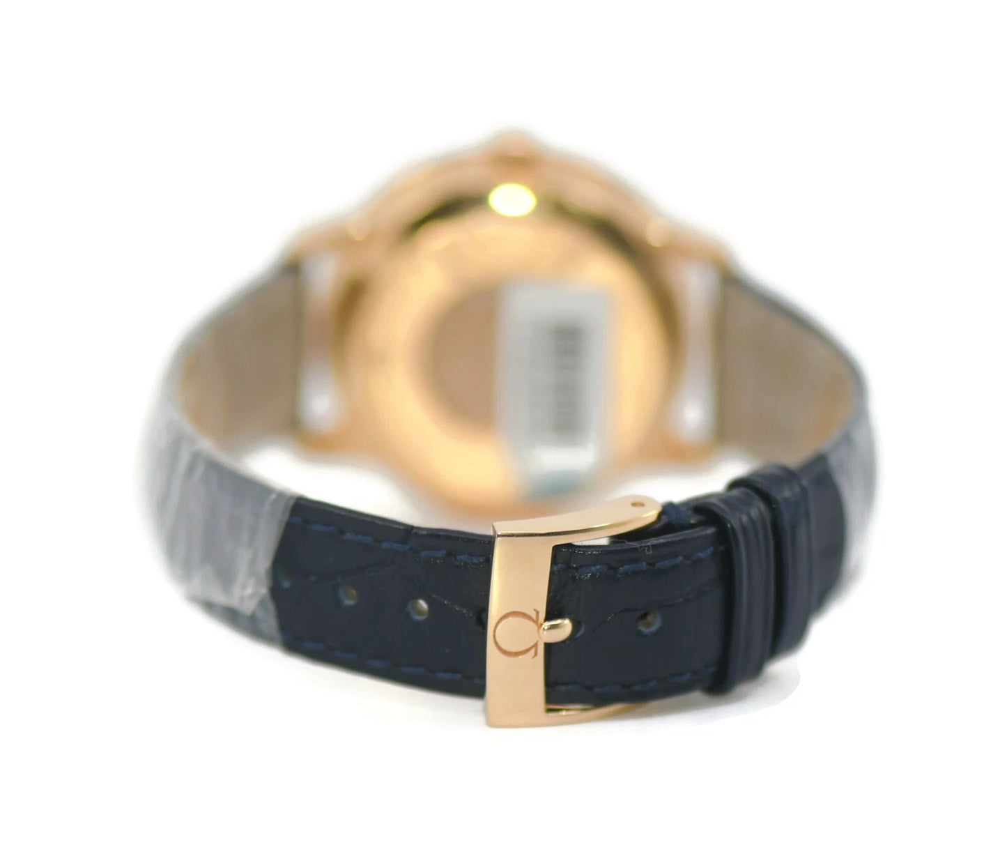 Omega DeVille Prestige Diamond 18K Rose Gold Watch 424.53.33.20.53.001