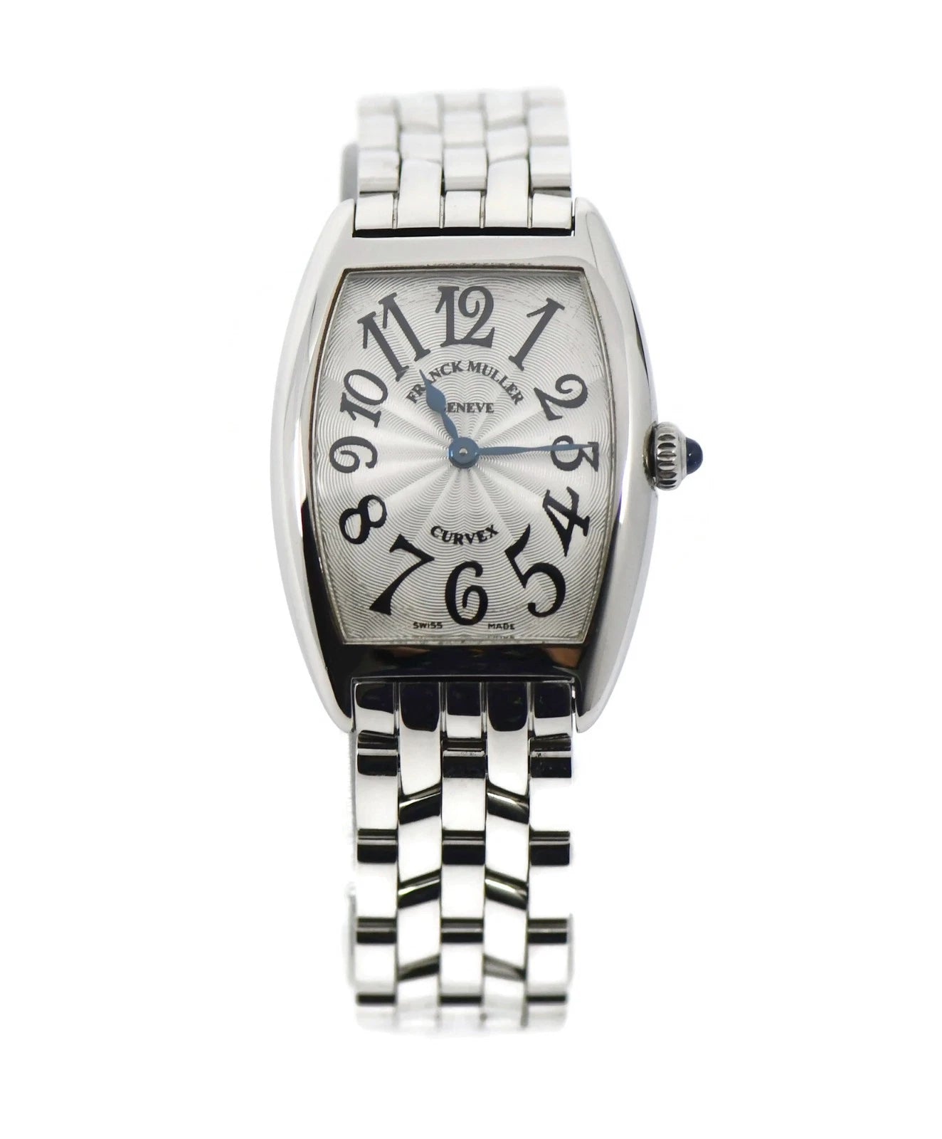 Franck Muller Curvex Stainless Steel Watch 1752QZ