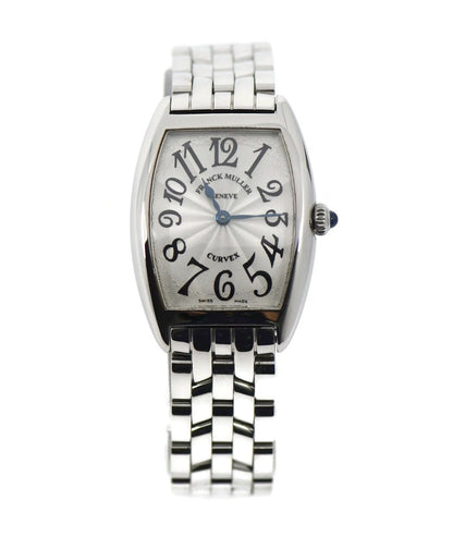 Franck Muller Curvex Stainless Steel Watch 1752QZ