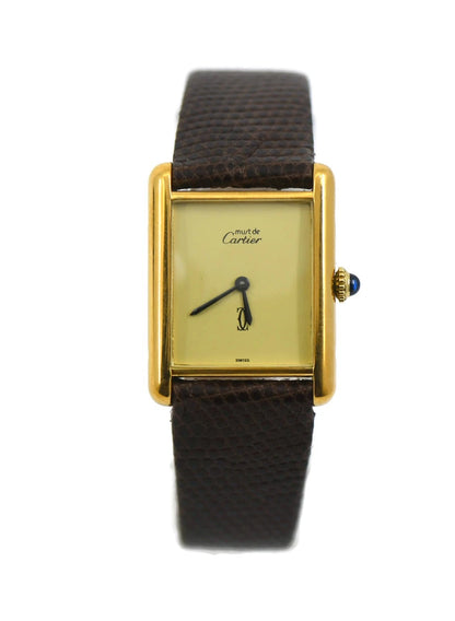 Cartier Tank Must Sterling Silver Watch 2415