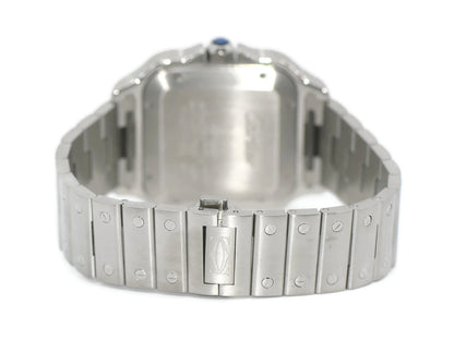 Cartier Santos Large Stainless Steel Watch WSSA0071