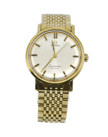 Omega Seamaster De Ville Two Tone Stainless Steel Watch