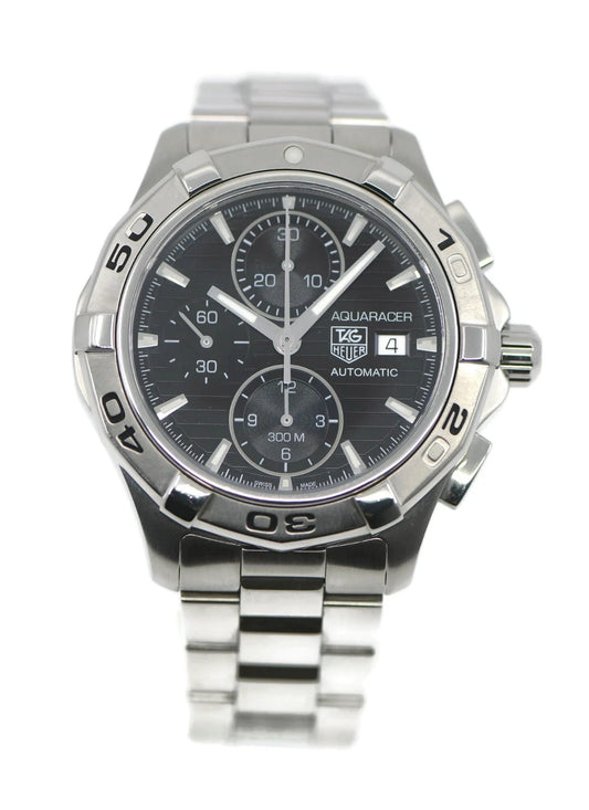 Tag Heuer Aquaracer Chronograph Stainless Steel Watch CAP2110