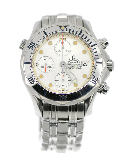 Omega Seamaster Chronograph Stainless Steel Watch 2598.20