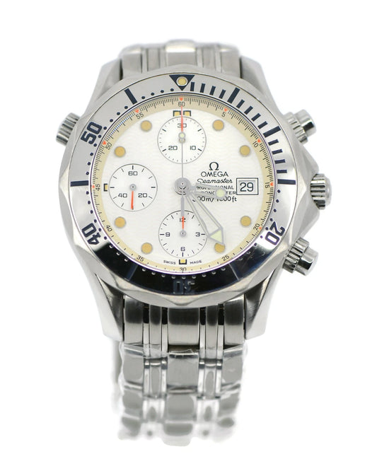 Omega Seamaster Chronograph Stainless Steel Watch 2598.20