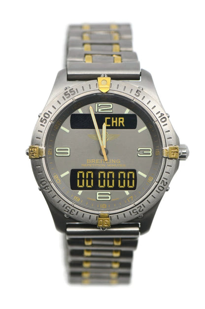 Breitling Aerospace Two Tone Titanium F65062