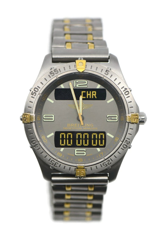 Breitling Aerospace Two Tone Titanium F65062