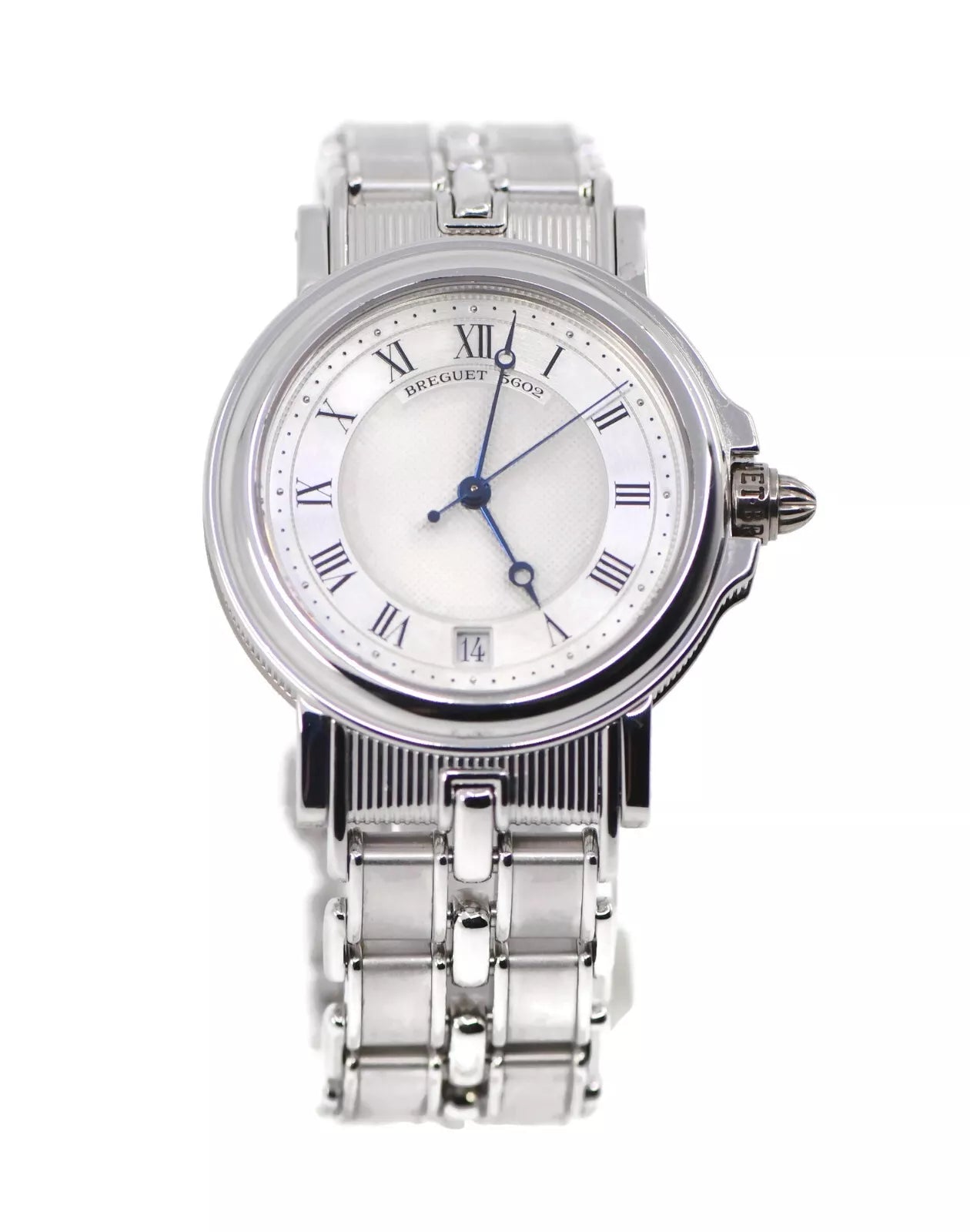 Breguet Marine 18K White Gold Watch 5800BB