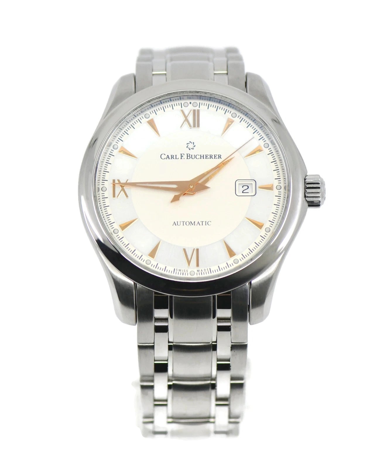 Carl F Bucherer Manero Stainless Steel Watch 10915.08