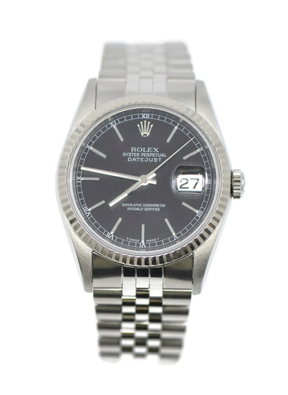 Rolex Datejust Stainless Steel Watch 16234