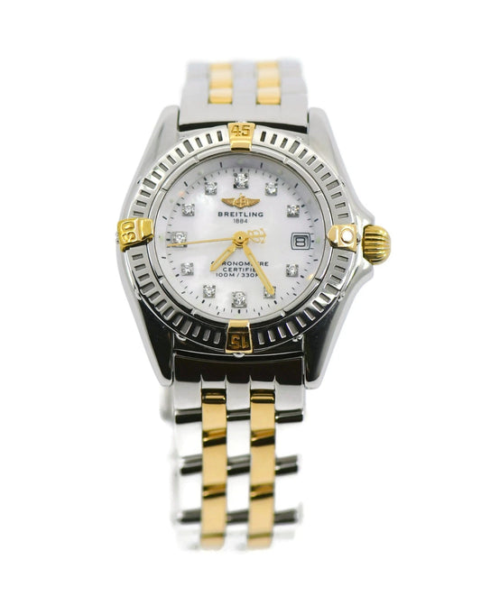 Breitling Callistino Diamond 18K/Stainless Steel Watch B72345