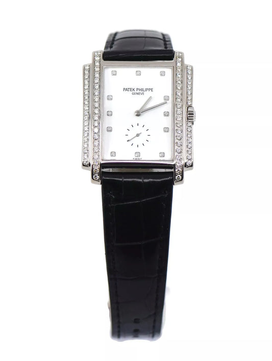 Patek Philippe Gondolo Diamond 18K White Gold Watch 5025G