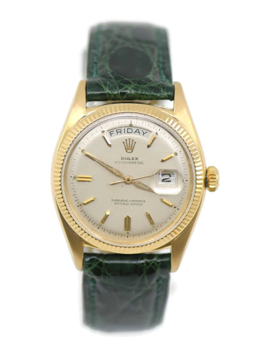 Rolex Day Date 18K Yellow Gold Watch 6611