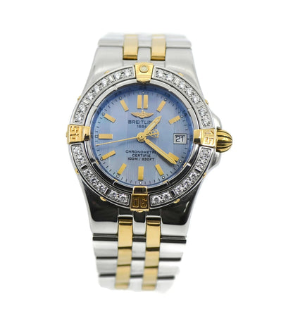 Breitling Starliner Diamond 18K/Stainless Steel Watch B71340
