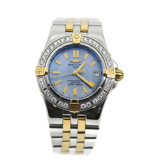 Breitling Starliner Diamond 18K/Stainless Steel Watch B71340