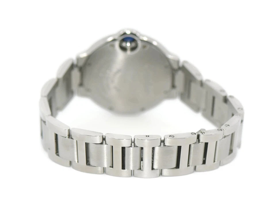 Cartier Ballon Bleu Diamond Stainless Steel Watch W4BB0016