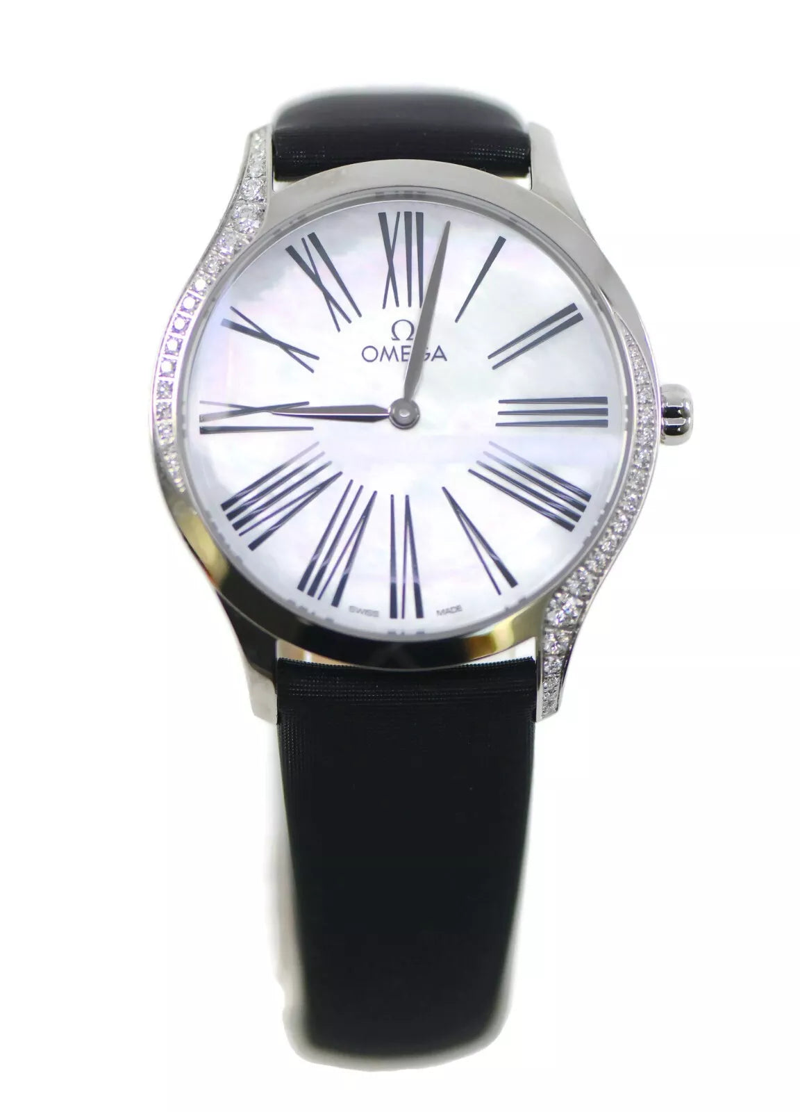 Omega De Ville Tresor Diamond Stainless Steel Watch 428.17.36.60.05.001