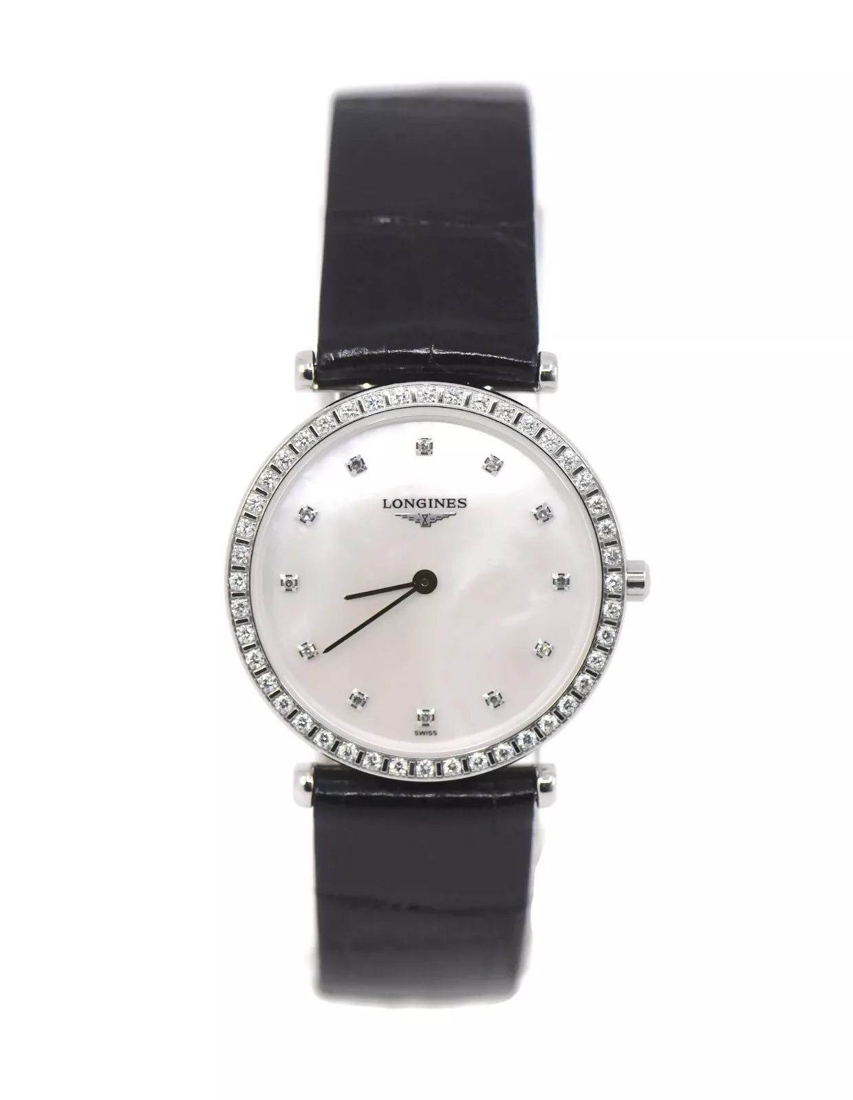 Longines Classique Diamond Stainless Steel Watch L4.523.0.87.2