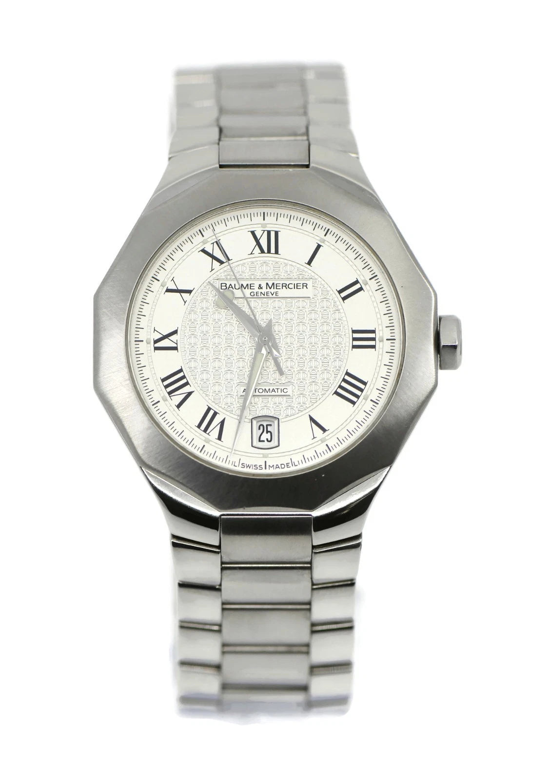 Baume & Mercier Riviera Stainless Steel Watch 65582